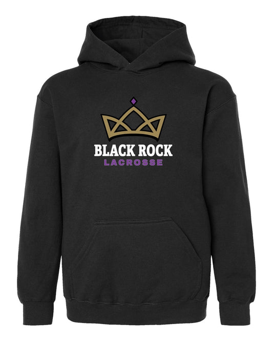 Youth Hooded Black Sweatshirt (Youth)