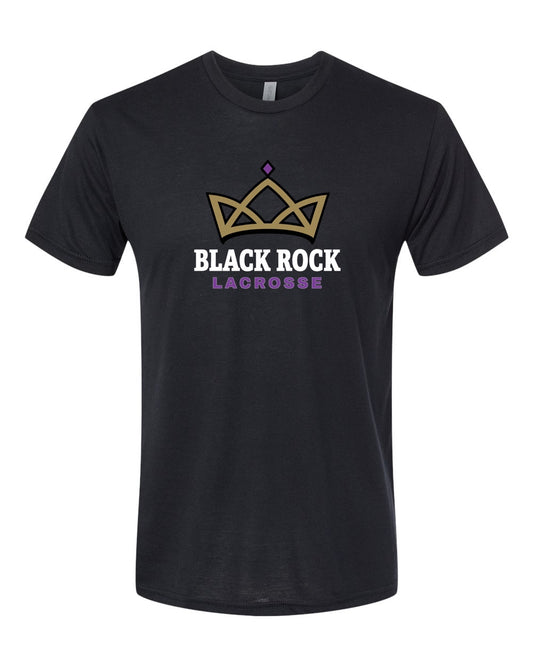 Black Rock Lacrosse Black T-Shirt (Adult)
