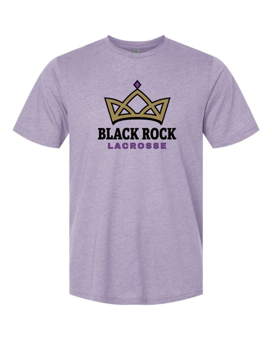 Black Rock Lacrosse Lavender T-Shirt (Adult)
